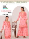 Wonder Vol 10 By Blue Hills Rayon Embroidery Kurti With Bottom Wholesale Online